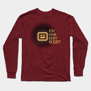 Ich hab kein Boost Long Sleeve T-Shirt